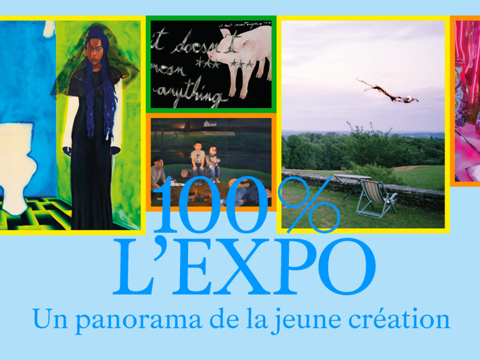 Affiche 100% L’EXPO 14×10.5